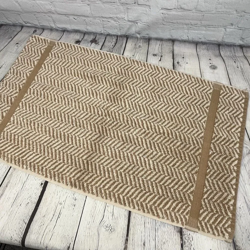 Lauren Ralph Lauren Set of 4 Towels Sanders Basketweave Herringbone Cotton